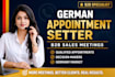 do german cold calling kaltakquise b2b appointment setting