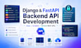 build your backend API with django or fastapi, including ai chatbot integration