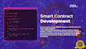 develop solana smart contract, token smart contract using rust, solidity