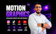 create professional motion graphics animation