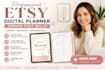 design etsy digital planner, printable planner, create etsy digital planner