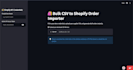 build a custom shopify bulk order CSV and spreadsheet importer web app