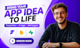 build ai mobile app, flutterflow app, mvp, firebase and supabase expert