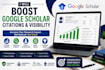 boost google scholar citations and visibility