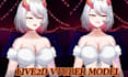 perfect live2d vtuber model rigging for vtube studio and streamers online