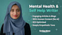 write engaging articles on mental health and self help