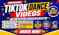 create tiktok dance video, group dance, tik tok dance challenge, dance video
