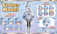 design custom vtuber model live2d, anime vtuber commission, nsfw vtuber model