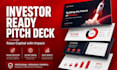 design investor pitch deck on canva and design  google slides presentations