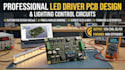 led driver pcb design, lighting control circuit, pwm dimming