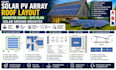 create solar pv array roof layout inverter sizing site plan solar ground mounted