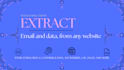 extract emails and e commerce data from any website