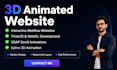 build 3d animated webflow website with spline, webgl, gsap scrolling animation