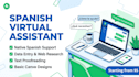 be your spanish virtual assistant