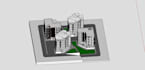 create a 3d residential building model
