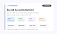 build ai API automation