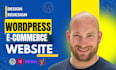 build wordpress woocommerce website develop ecommerce website online store