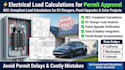 electrical load calculation, panel schedule, ev charger load calc, panel upgrade