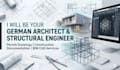 be your german architect and german structural engineer for permit drawings
