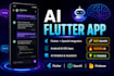 develop ai powered flutter app using openai chatgpt API