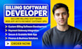 develop billing software web app with payment gateway apis