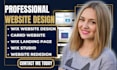 design wix carrd website design card landing page wix studio website design