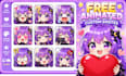 draw custom twitch emotes, chibi emotes, animated emotes, vtuber emotes streamer