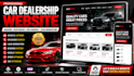 design a professional car dealership website, auto dealer website