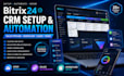 bitrix24 crm pipeline automation kanban board setup gantt chart scrum management