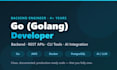 develop backend, rest API, cli and ai features in go