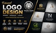 professional modern luxury business logo design
