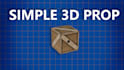 create a simple 3d prop