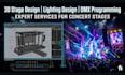 design stage lighting design, concert stage, lighting design and dmx programming