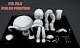 fix stl file, repair mesh, and modify 3d model for print ready 3d printing