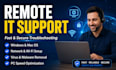 provide remote IT support and technical troubleshooting