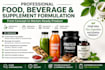 do food, supplement and beverage formulation as a food scientist