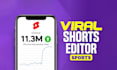 create youtube shorts and videos for your sports channel