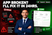 fix your broken claude ai code, n8n workflow, or app backend API fast