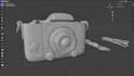 create 3d models using blender