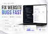 fix react js, node js, API and website bugs