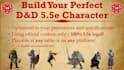 build your dnd 5e 2024 character using official content