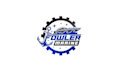 design monogram marine repair shop logo