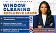 700 exclusive window cleaning leads, window was leads, facebook and google ads