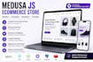 build medusa js headless ecommerce website using next js