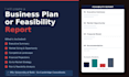 create a business plan or feasibility report