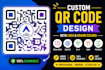 create custom qr code design with your logo