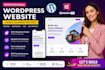build a modern wordpress website using elementor pro