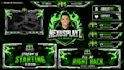 design stream overlay, kick, twitch overlay, twitch logo