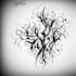 custom an abstract black tattoo design