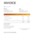 design professional invoices and receipts